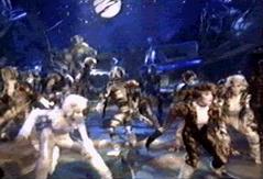 End of 'Jellicle Songs for Jellicle Cats'