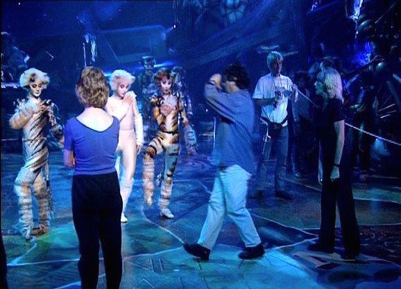 Jo, Phyllida and Jo Gibb during rehearsal